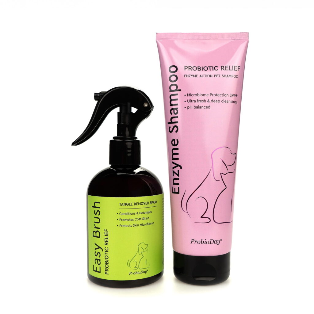 zestaw do pielęgnacji sierści zwierząt ProbioDay EnzymeCare