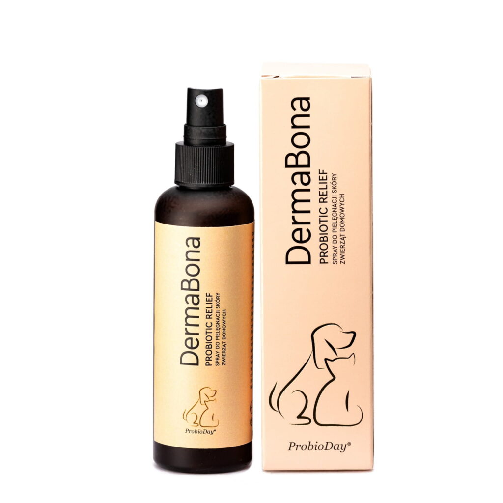 spray na świąd i podrażnienia skóry u psa DermaBona ProbioDay