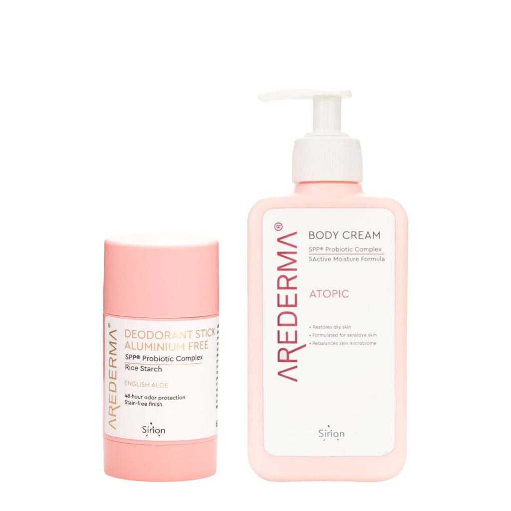 Zestaw do pielęgnacji ciała AREDERMA ATOPIC i Lady Care