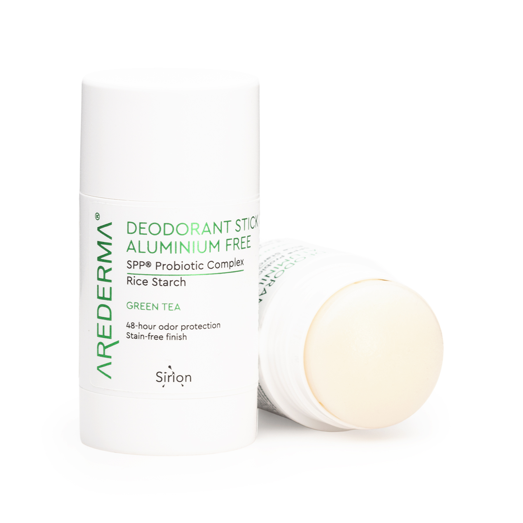Dezodorant bez aluminium AREDERMA® Lady Care Green Tea – sztyft